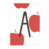 Alphabet poster - 01 A 